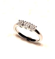 Anello Sommer Gioielli Donna I. SETTING in Oro bianco Diamante TRILOGY I.SETTING CT 0.17